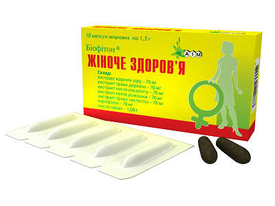 

Фитосвечи Биофитон Женское здоровье 10 капсул
