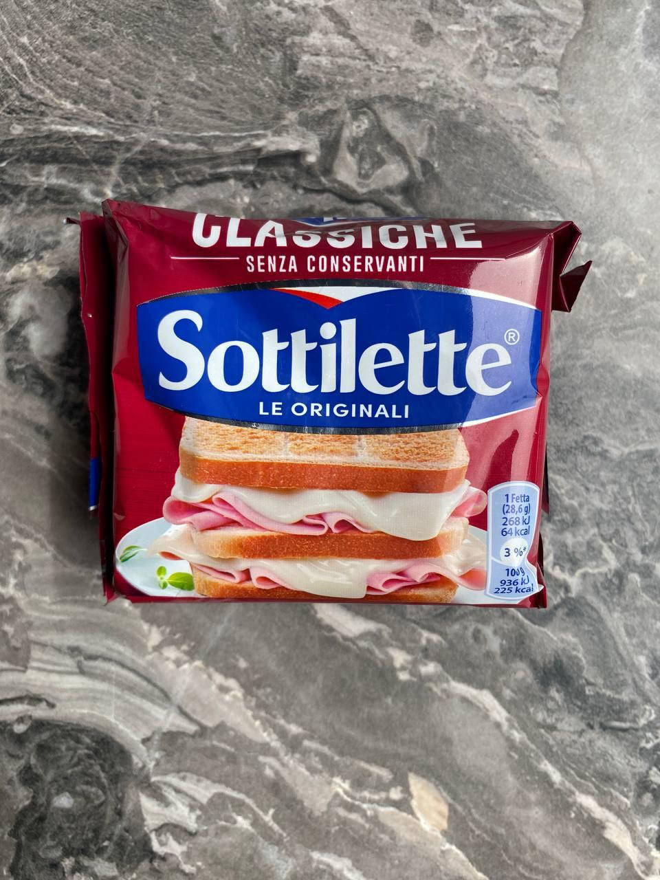 

Тостовый сыр Sottilette le original 400 грм (без консервантов)