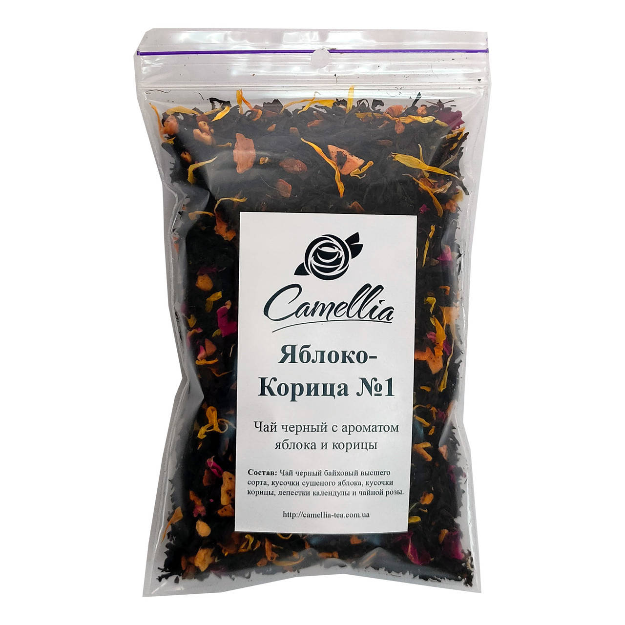 

Чай Яблоко-Корица (черный с ароматом яблока и корицы) 50г