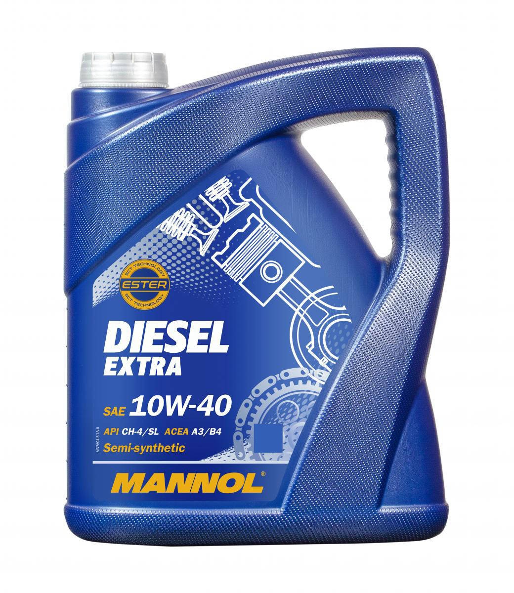 

Моторное масло Mannol 7504 DIESEL EXTRA 10W-40 5л дизельное полусинтетическое