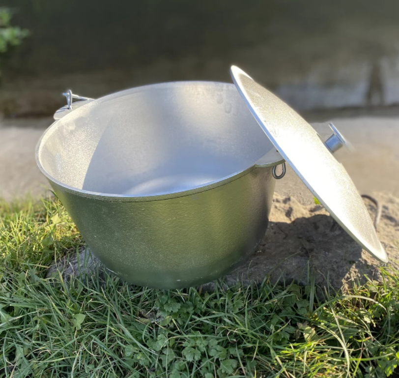 

Алюминиевый казан для плова, Туристический казанок 10л