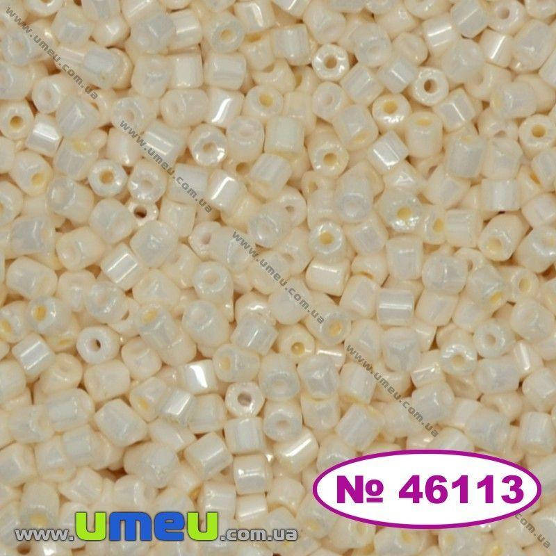 

Бисер чешский Рубка №46113, 10/0, Молочный перламутровый, 5 г (BIS-019551)