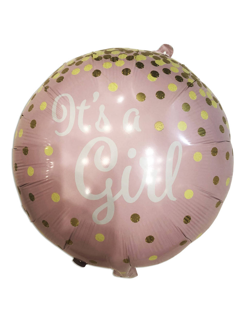 

ШАРЫ ФОЛЬГИРОВАННЫЕ КРУГЛЫЕ "Baby Girl" розовый. ДИАМЕТР: 45 СМ.