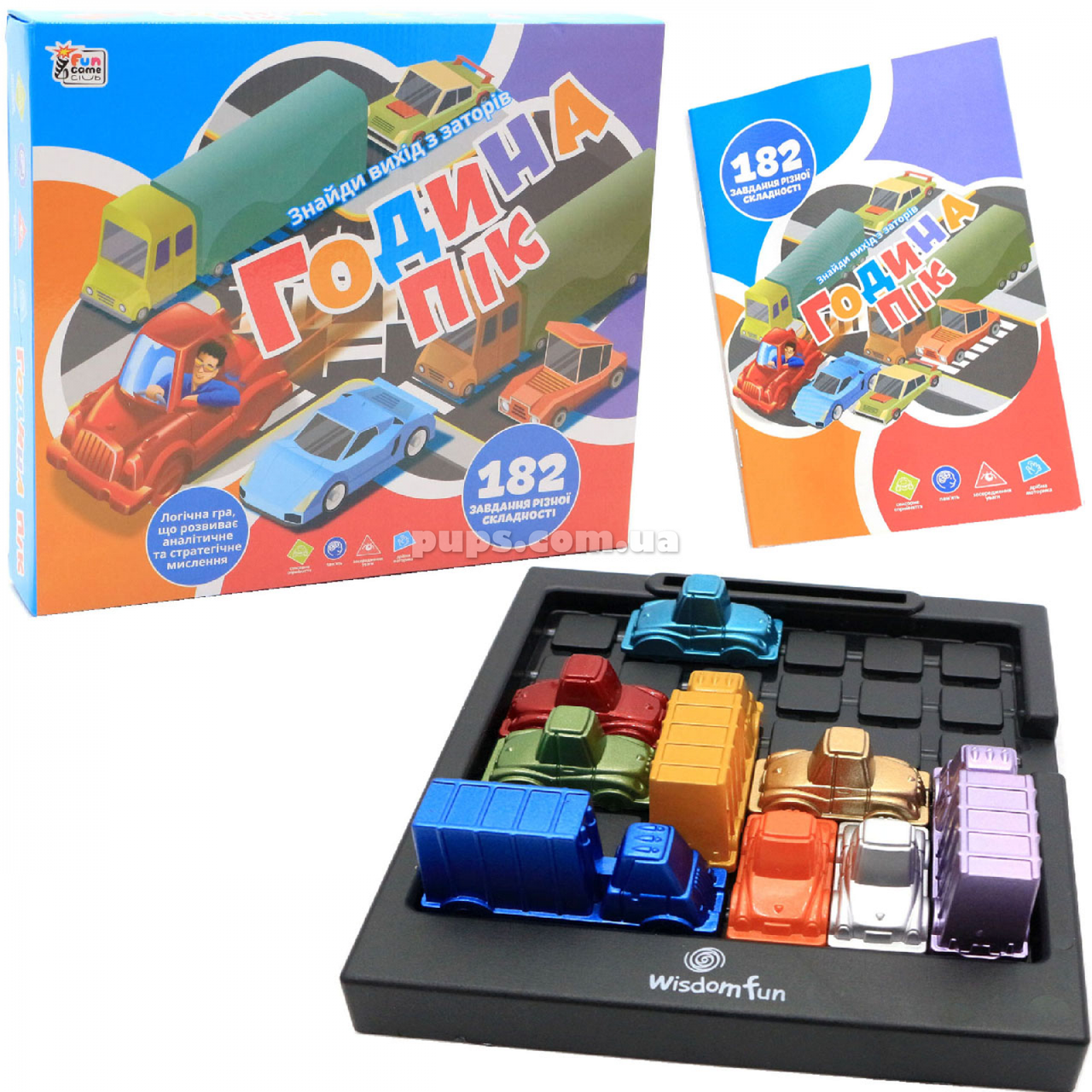 

Настольная игра Fun Game «Година-пік» (Час пик) UKВ-В0035