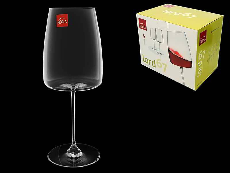 

НАБІР КЕЛИХІВ ДЛЯ ВИНА 670МЛ/6ШТ RONA LORD