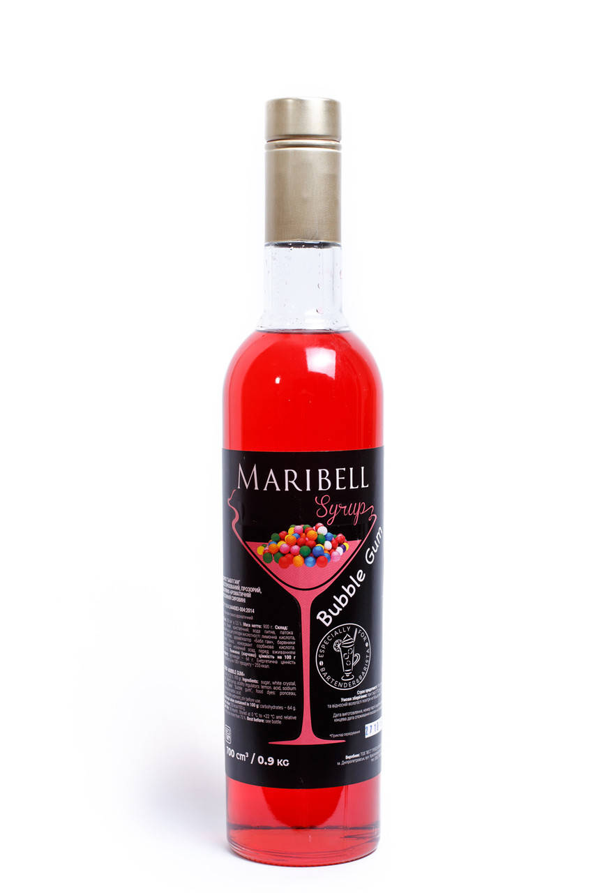

Сироп ТМ Maribell Бабл Гам