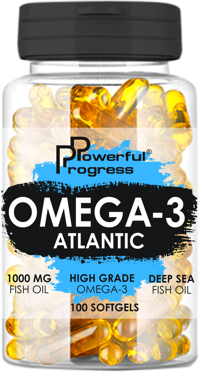 

ATLANTIC OMEGA – 3 / 90 Капсул Витамины Омега-3 от POWERFUL PROGRESS