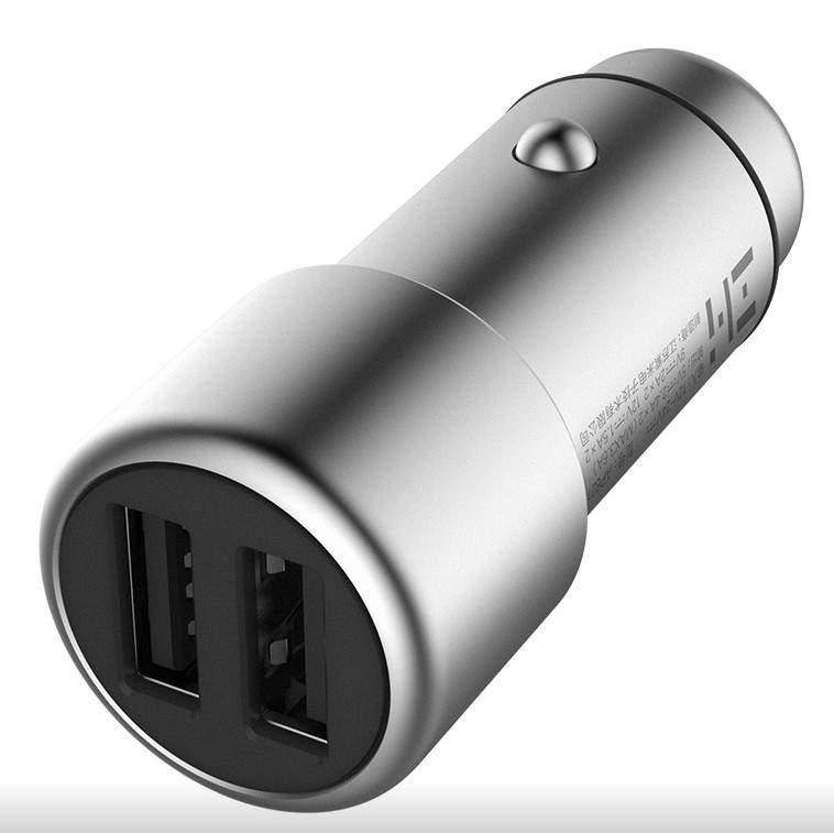 

Автомобильное зарядное устройство Xiaomi ZMi Car Charger Quick Charge 3.0 Silver AP821