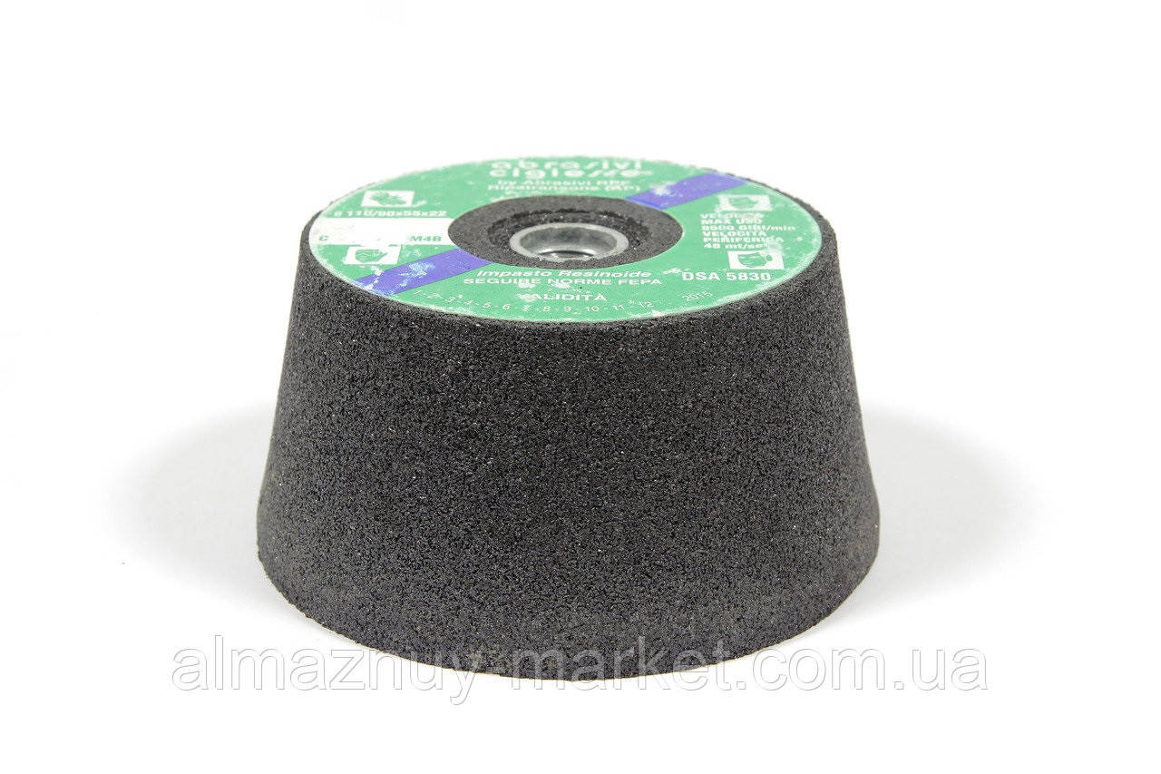 

Шарошка корундовая абразивная abrasivi cigiesse 110/90x55 М14 №24