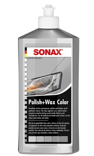

Полироль с воском для серого (включая металлик) автомобиля SONAX NanoPro 250мл 191392