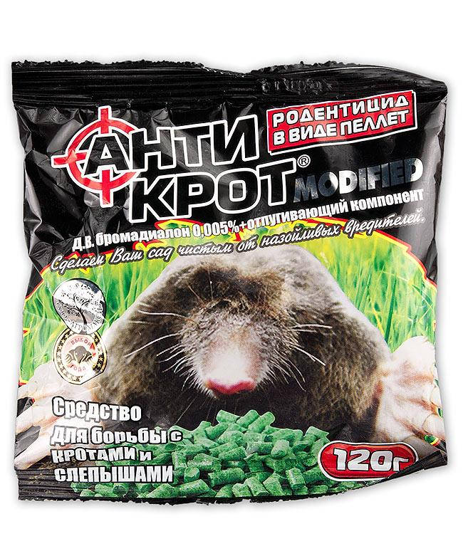 

Гранулы от кротов Антикрот 120 г