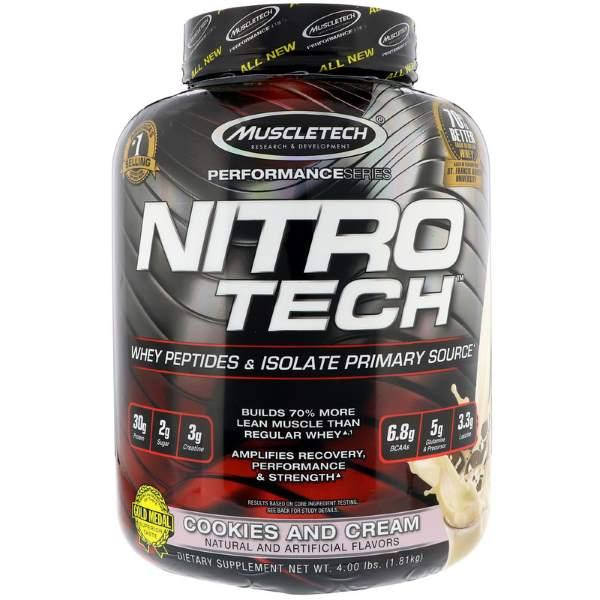 

Протеин - MuscleTech Nitro-Tech Performance Series - 1800 гр