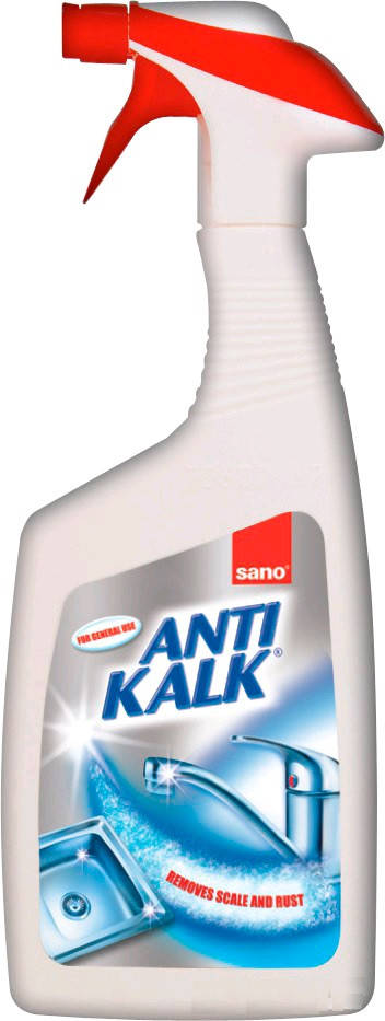 

Sano Anti Kalk средство для удаления ржавчины и налета 1л