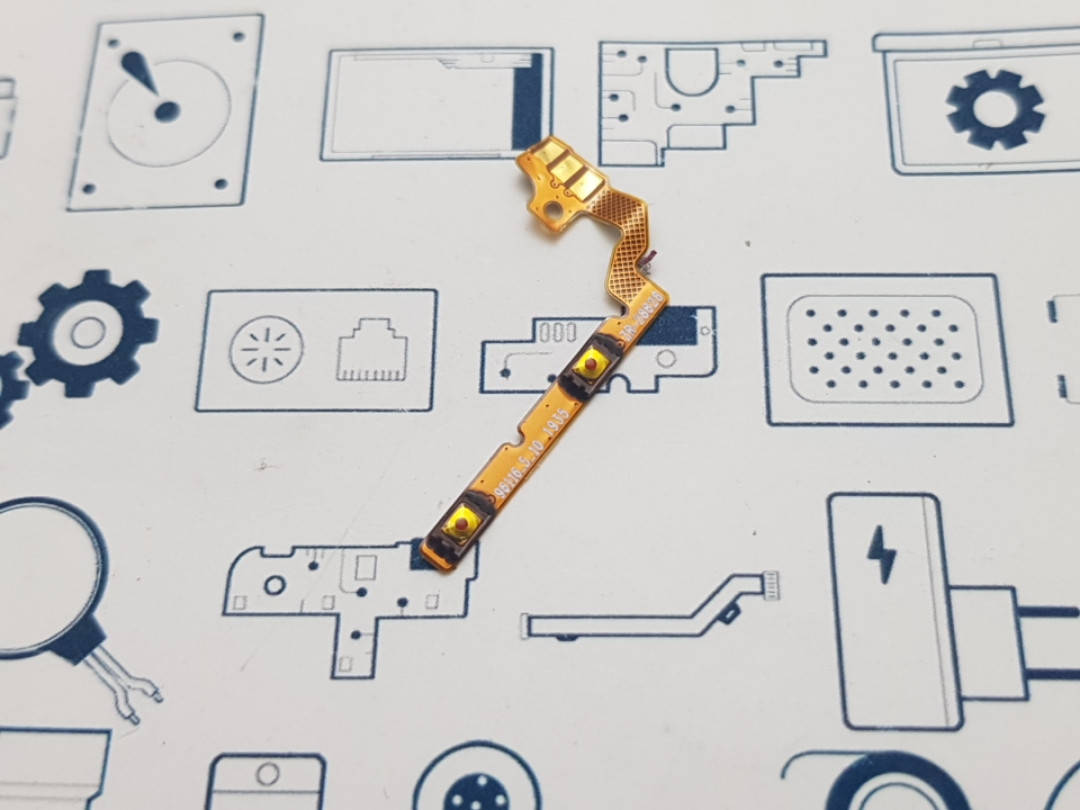 

Шлейф кнопки громкости Samsung A10s 2019 SM-A107F Сервисный оригинал с разборки