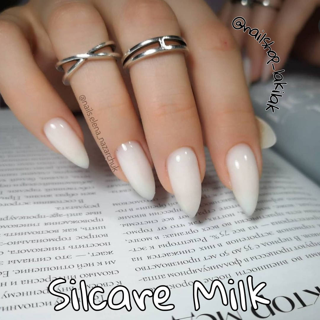 

Молочный гель Silcare Milk 30гр, Белый