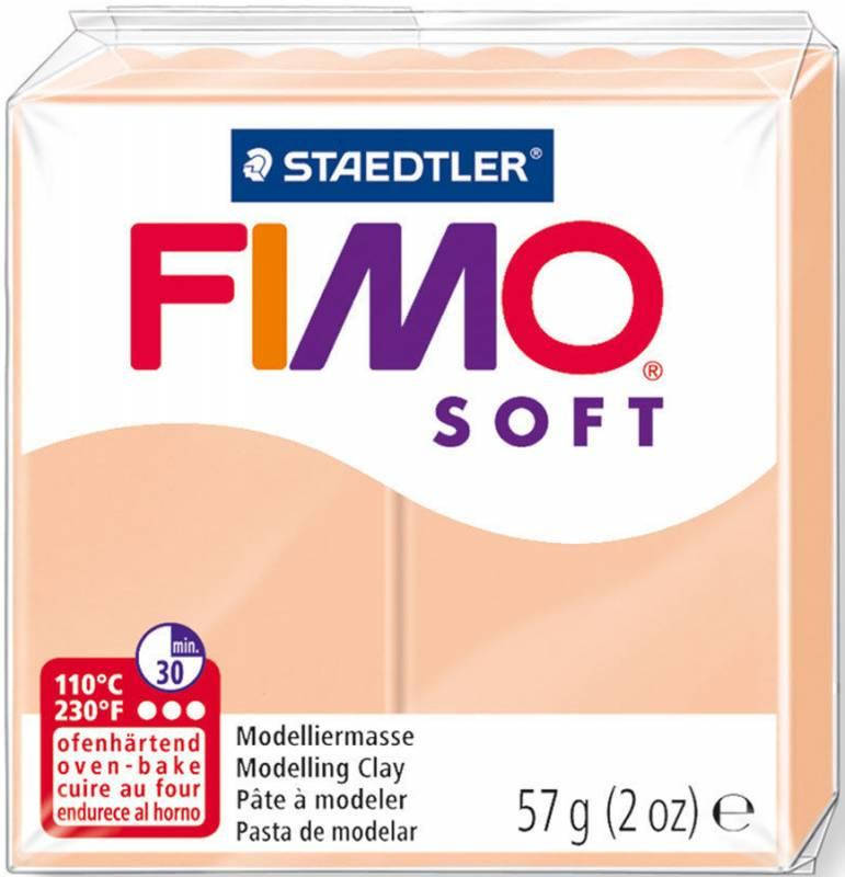 

Пластика Fimo Soft 57г телесная (4006608811112), Телесный