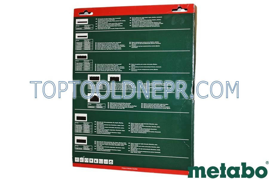 

Пильное полотно для ленточной пилы metabo BAS317/316 2240x6x0,5 А4