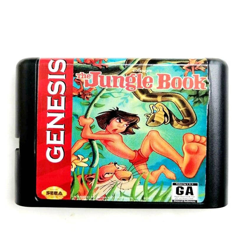

Картридж Sega 16 bit Jungle Book (Книга джунглей)