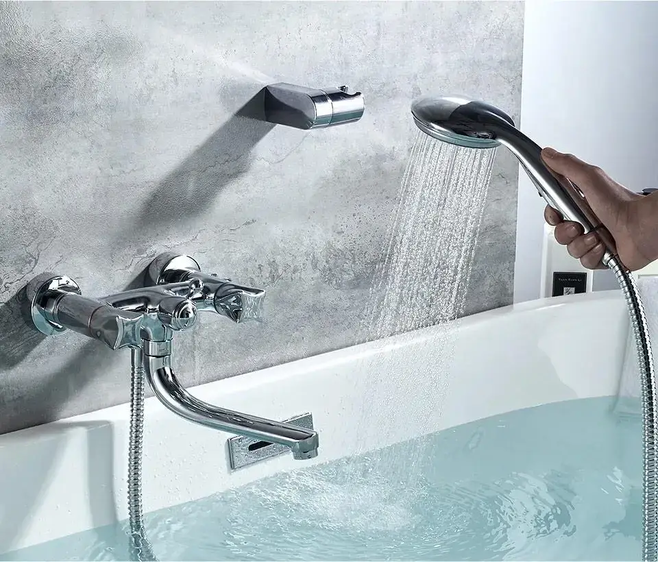 

Смеситель для ванны SANTEP 11345 c коротким поворотным носом