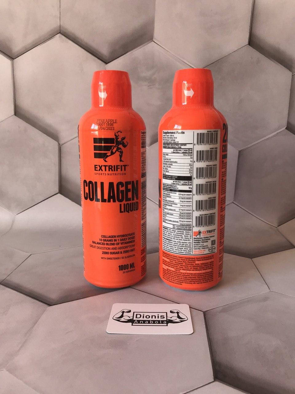 

Коллаген жидкий Extrifit Collagen Liquid 1000 мл