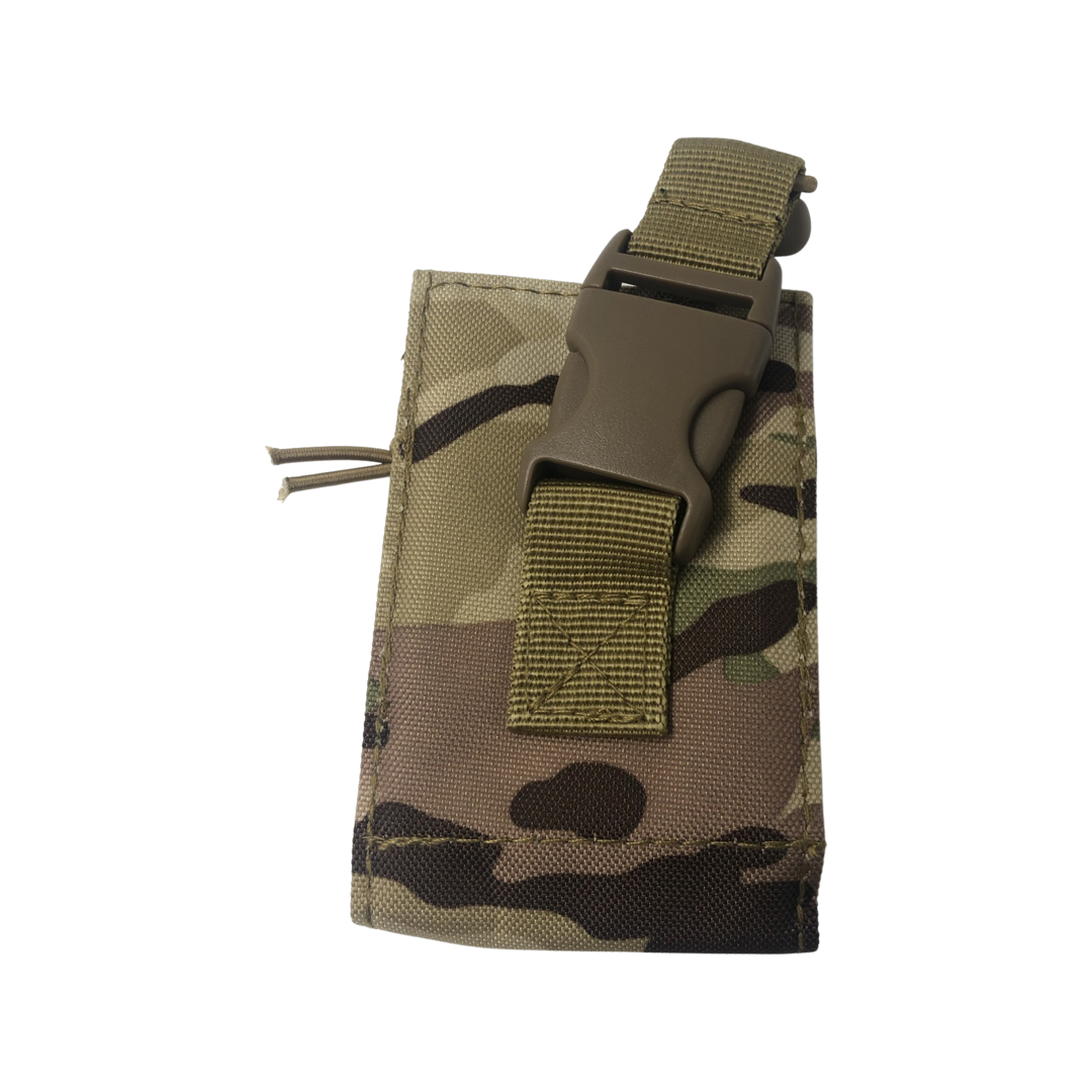 

Подсумок Cordura тактический для рации. С креплением MOLLE. Мультикам