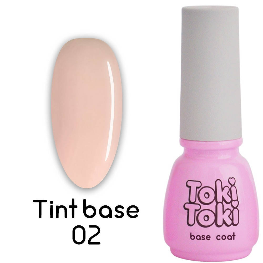 

Камуфлирующая база для ногтей Toki-Toki Tint Base 02