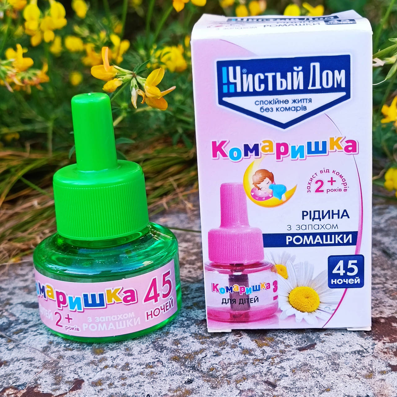 

Жидкость от комаров Чистый Дом Комаришка 30 ночей