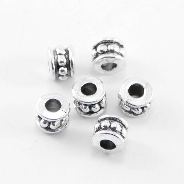 

Бусины металл, форма колонка, цвет античное серебро УТ00006149