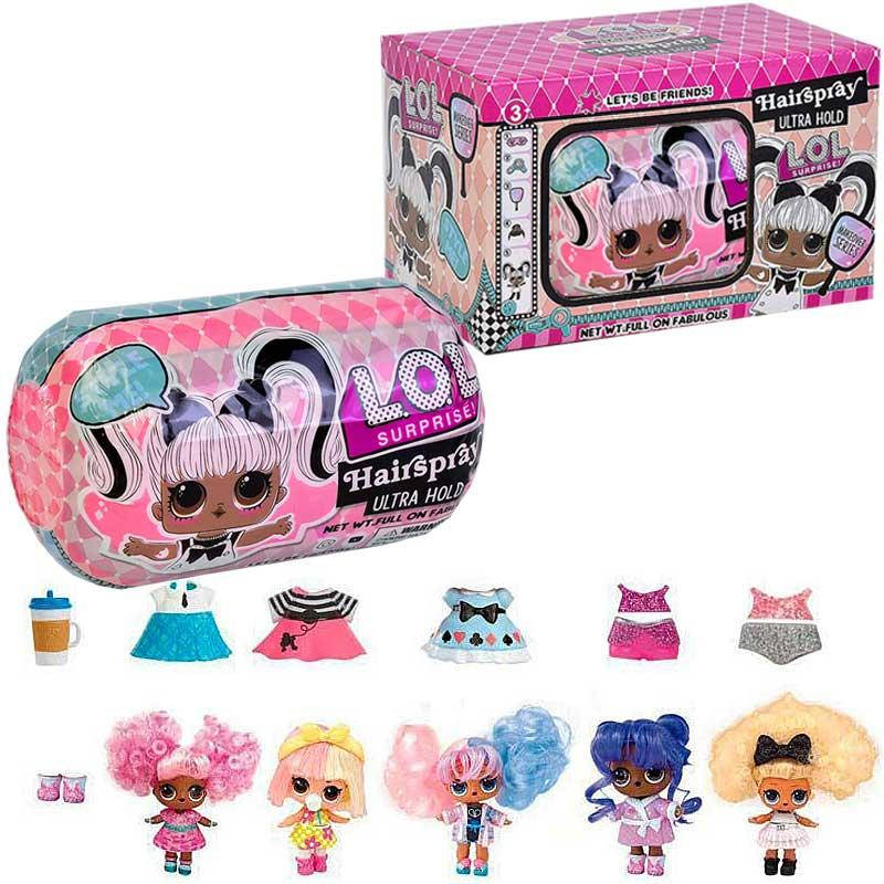 

Кукла "Lol" Hairspray "551 в капсуле, с волосами