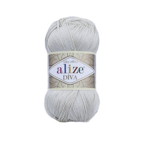 

383 Пряжа Alize Diva каменный