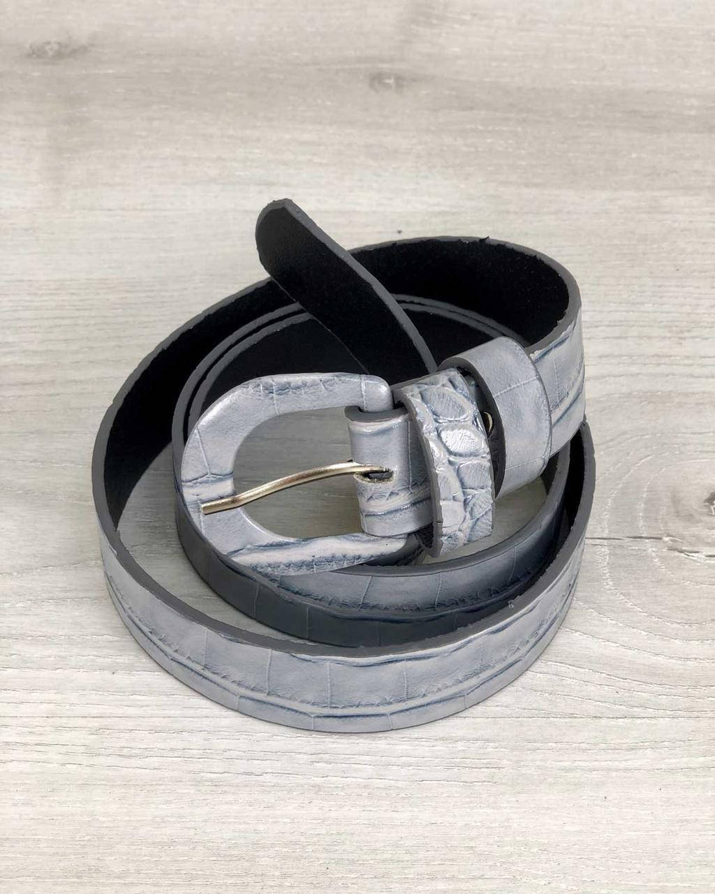 

Женский ремень на пояс в 6-и цветах. Голубой.