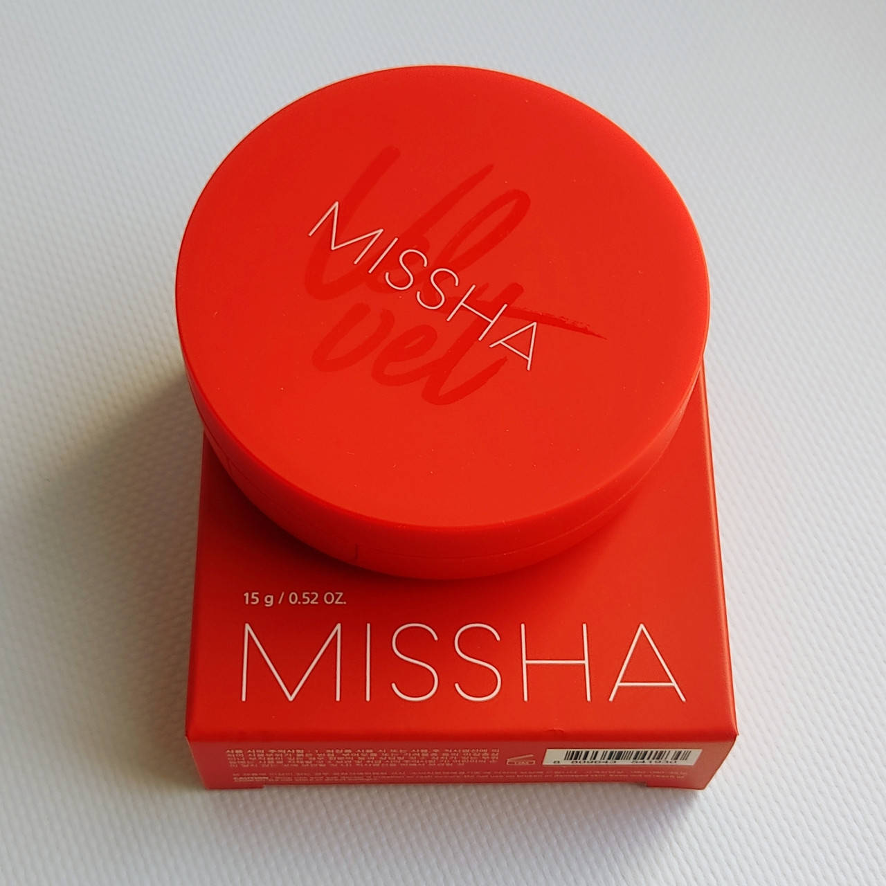 

Кушон тональный Missha Velvet Finish Cushion 21 тон SPF50+/PA+++ 15 гр