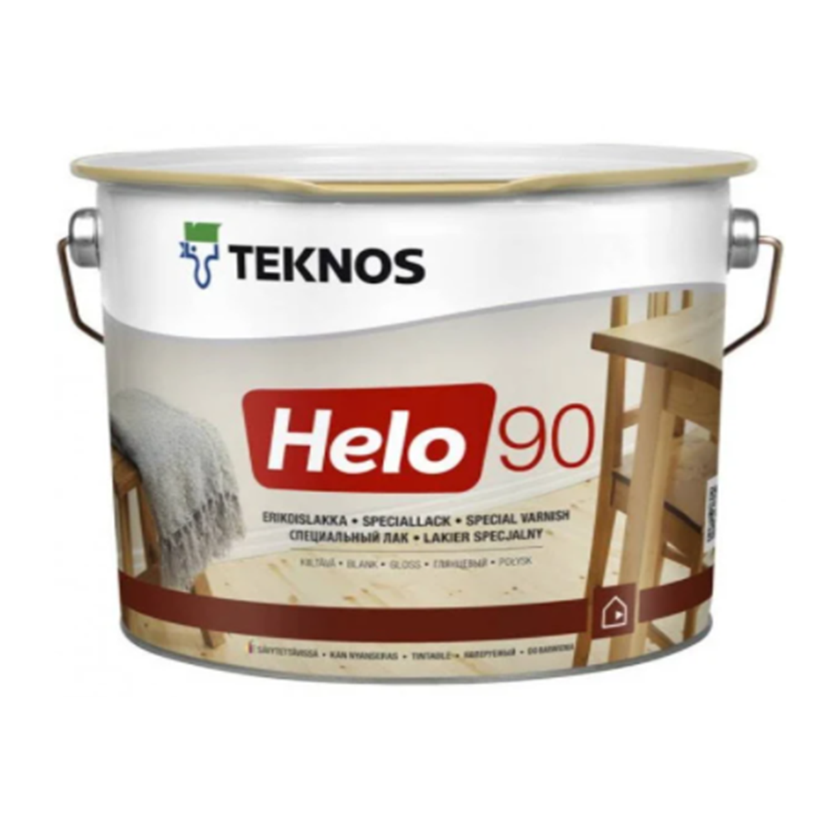 

Лак Teknos Helo 90 глянцевый 9л