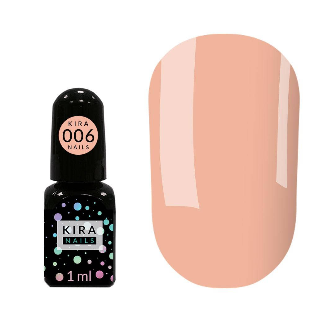 

Гель-лак Kira Nails Mini №006 обьем 1 мл