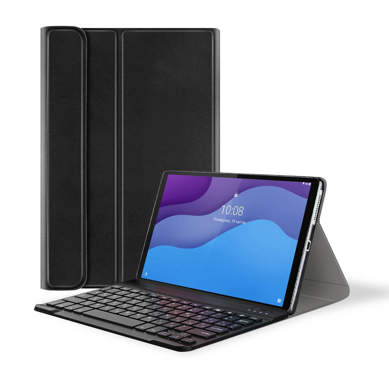 

Чехол AIRON Premium для Lenovo Tab M10 HD (2nd Gen) TB-X306F с Bluetooth клавиатурой Black, Черный