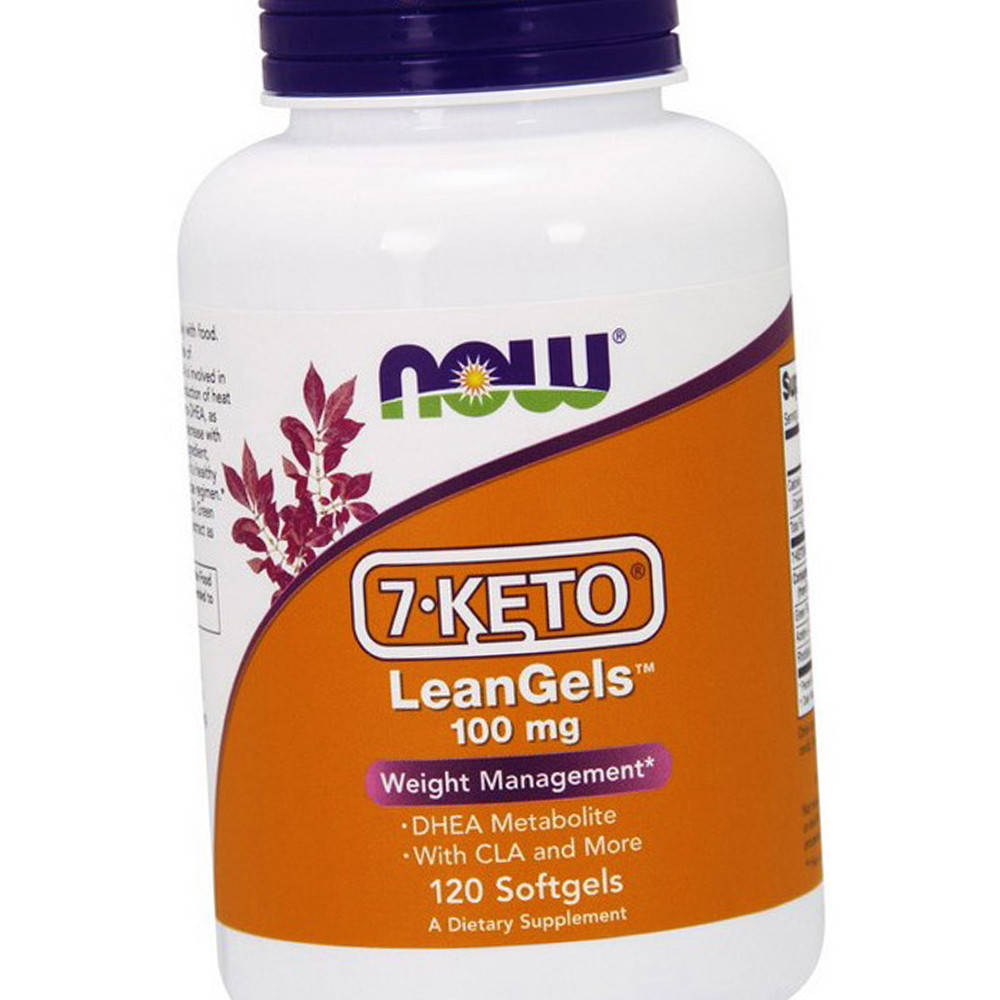 

7-кето NOW 7-KETO LeanGels 100 мг 120 гел капс