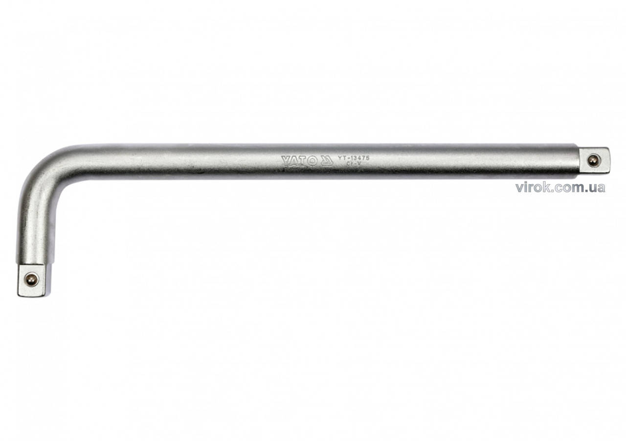 

Вороток Г-образный YATO 3/4" 400 х 100 мм YT-13475