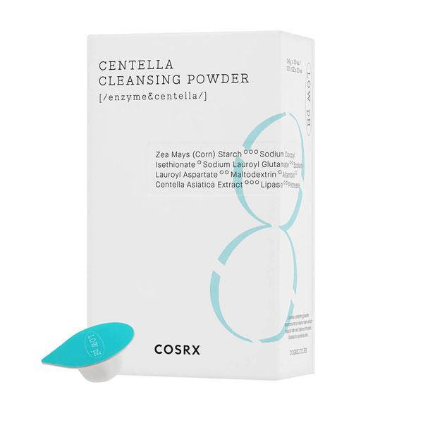 

Упаковка энзимной пудры COSRX Low pH Centella Cleansing Powder 30 шт по 0.4г
