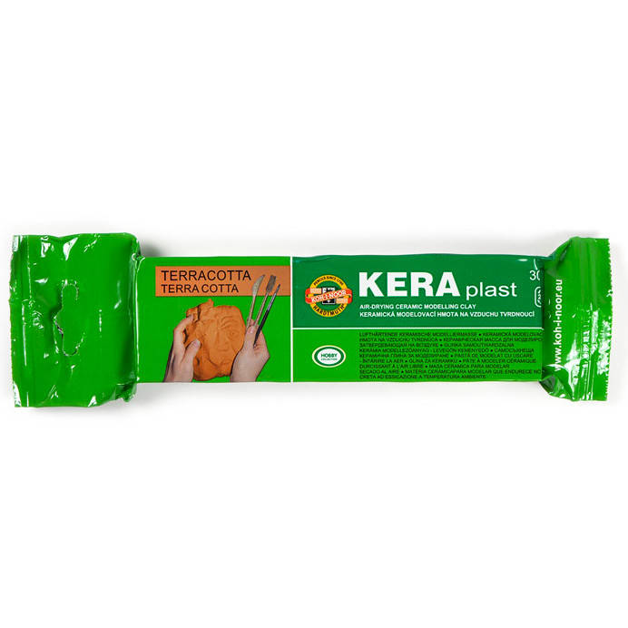 

Масса для лепки Koh-i-noor пластилин Keraplast 300г терракотовый 131709