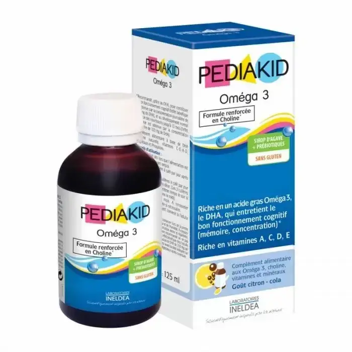 

Oмега-3, сироп для детей, (Omega 3), Pediakid, 125 мл (PED-00265)