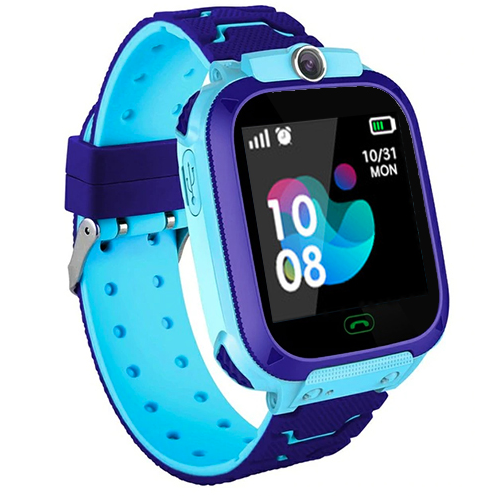 

Детские Умные Смарт Часы Baby Smart Watch Q12 (S12) С Lbs Синие