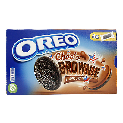 

Печиво Орео шоколадне брауні Oreo choco brownie 176g 12шт/ящ (Код : 00-00005677)