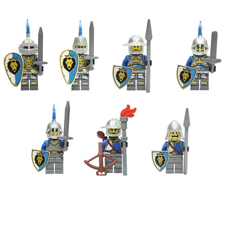 

Фигурки европейские рыцари человечки средневековье воины для лего lego