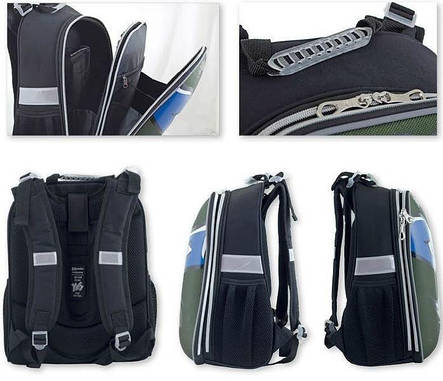 Рюкзак каркасний Turtles face, фото 2