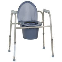 Стальной стул-туалет OSD-BL710113, стул-туалет для инвалидов, санитарное оборудование
