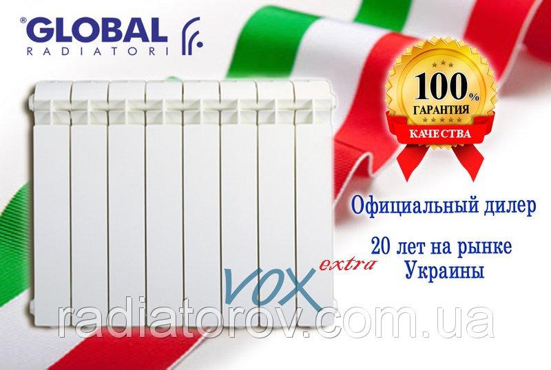 Глобальний додатковий алюмінієвий радіатор 350/100 (виробництво Італія)