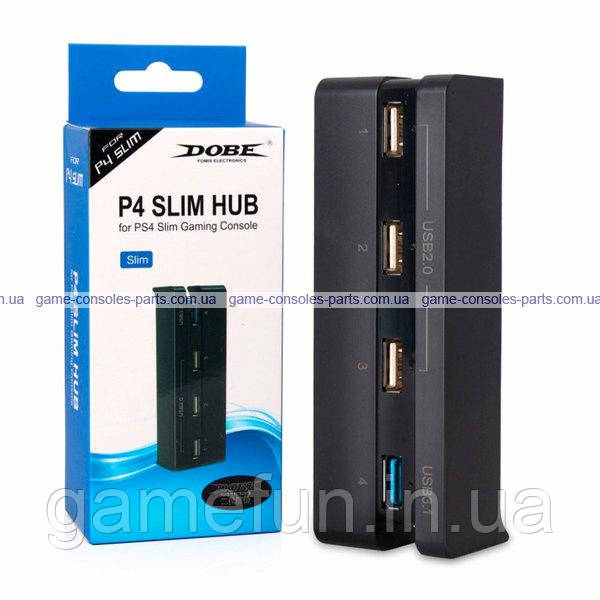 PS4 Slim USB Hub 4 USB (Playstation 4)(Dobe)
