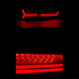Альтернативна задня оптика Lancer X тюнінг-оптика димчаста Audi style, фото 4