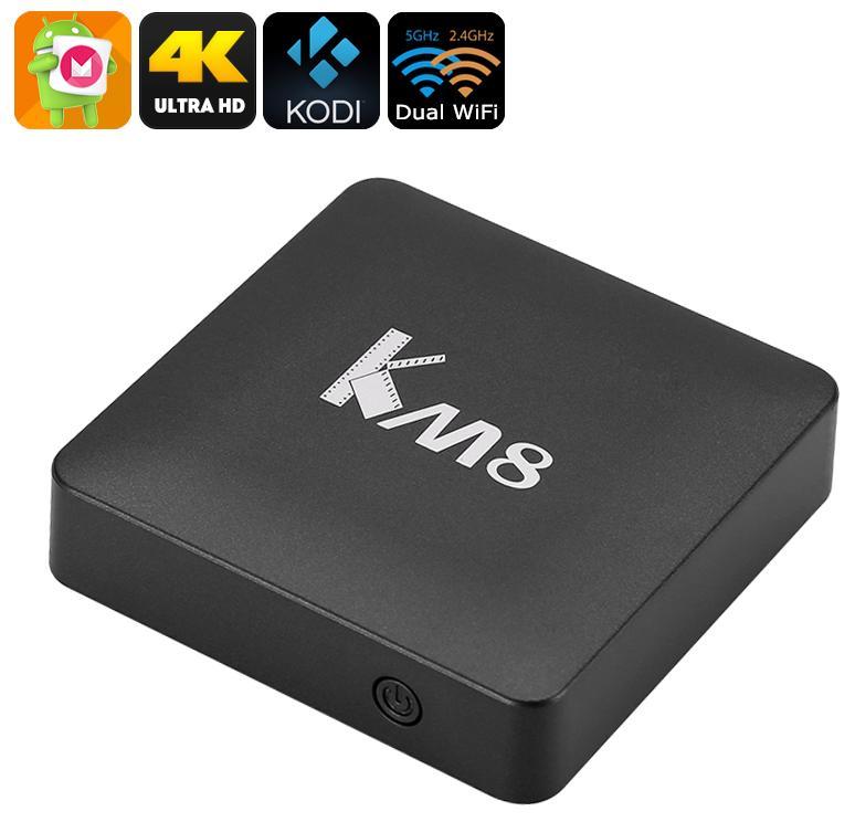 KM8 2/16GB Smart TV (смарт тв) Android приставка 