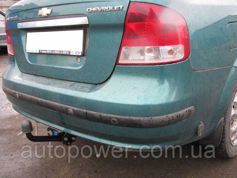 Фаркоп на Chevrolet Aveo 2002-2005 - фото 2 - id-p539029800